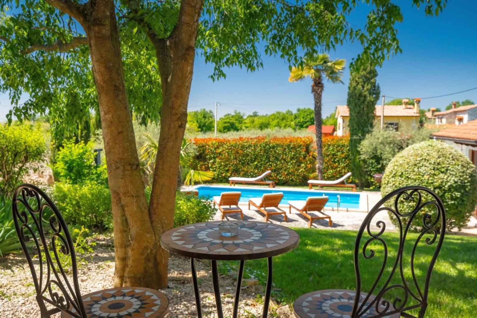 Rustic Villa Cehici With Pool In Sveti Lovrec Jehnici Exteriér fotografie