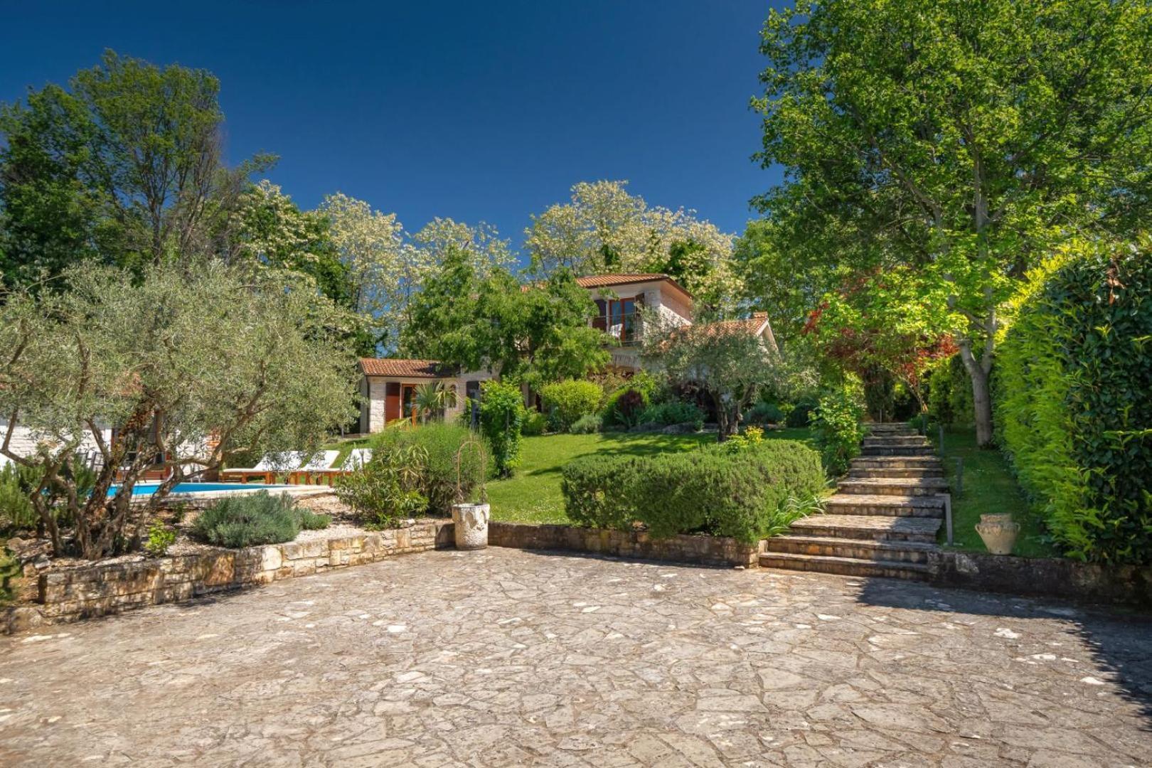 Rustic Villa Cehici With Pool In Sveti Lovrec Jehnici Exteriér fotografie