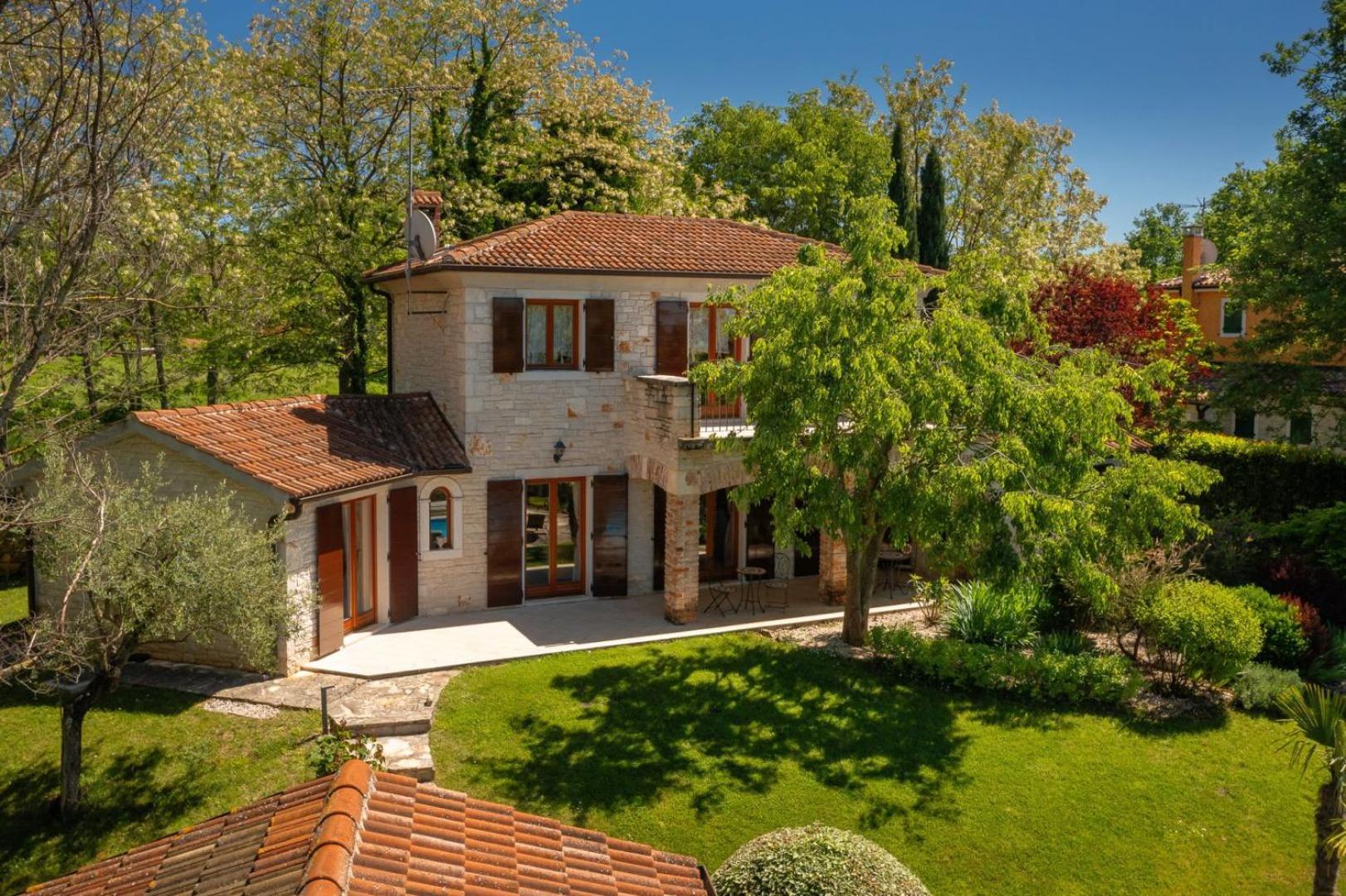 Rustic Villa Cehici With Pool In Sveti Lovrec Jehnici Exteriér fotografie
